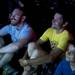 Matt and his son Carter, 10, Altruda watch the beginning of The Voice at the Blind Pig on Monday, June 17. Daniel Brenner I AnnArbor.com